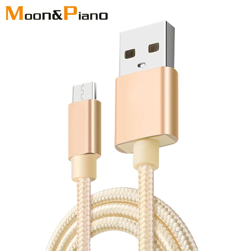 النايلون مضفر USB كابل للهاتف المحمول مايكرو USB نوع C شاحن كابل ل فون X 6 6 7 ثانية 8 ipad سامسونج 6 شحن الكابلات
