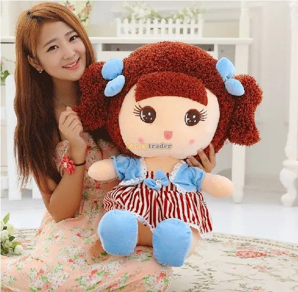 Fancytrader 35'' 90cm Lovely Soft Stuffed JUMBO Plush Princess Doll, 2 Colors, Free Shipping FT50420 (12)