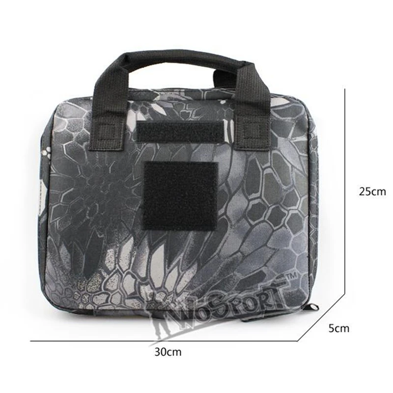 Perfection Single Pistol Range Bag Tactical Airsoft Gun Bag Soft Nylon