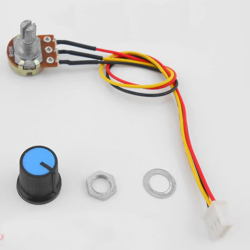 WH148 Potentiometer B10K Speed Control Knob Switch XH2.54 3P Linear