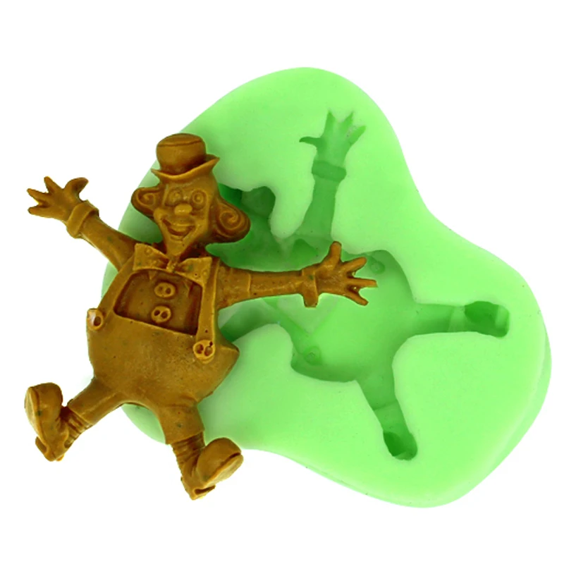 

F308 Child Silicone Fondant Mold Gum Paste Cake Decorating cake topper Mould