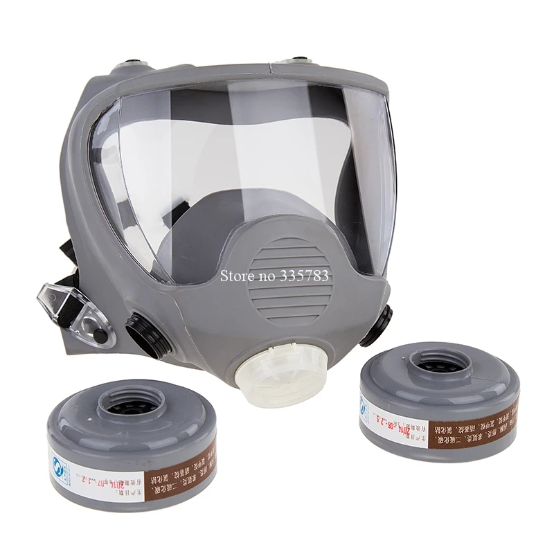 Full face gas Mask Organic Vapor Cartridge Respirator Face Mask for Painting Spraying Anti-dust for