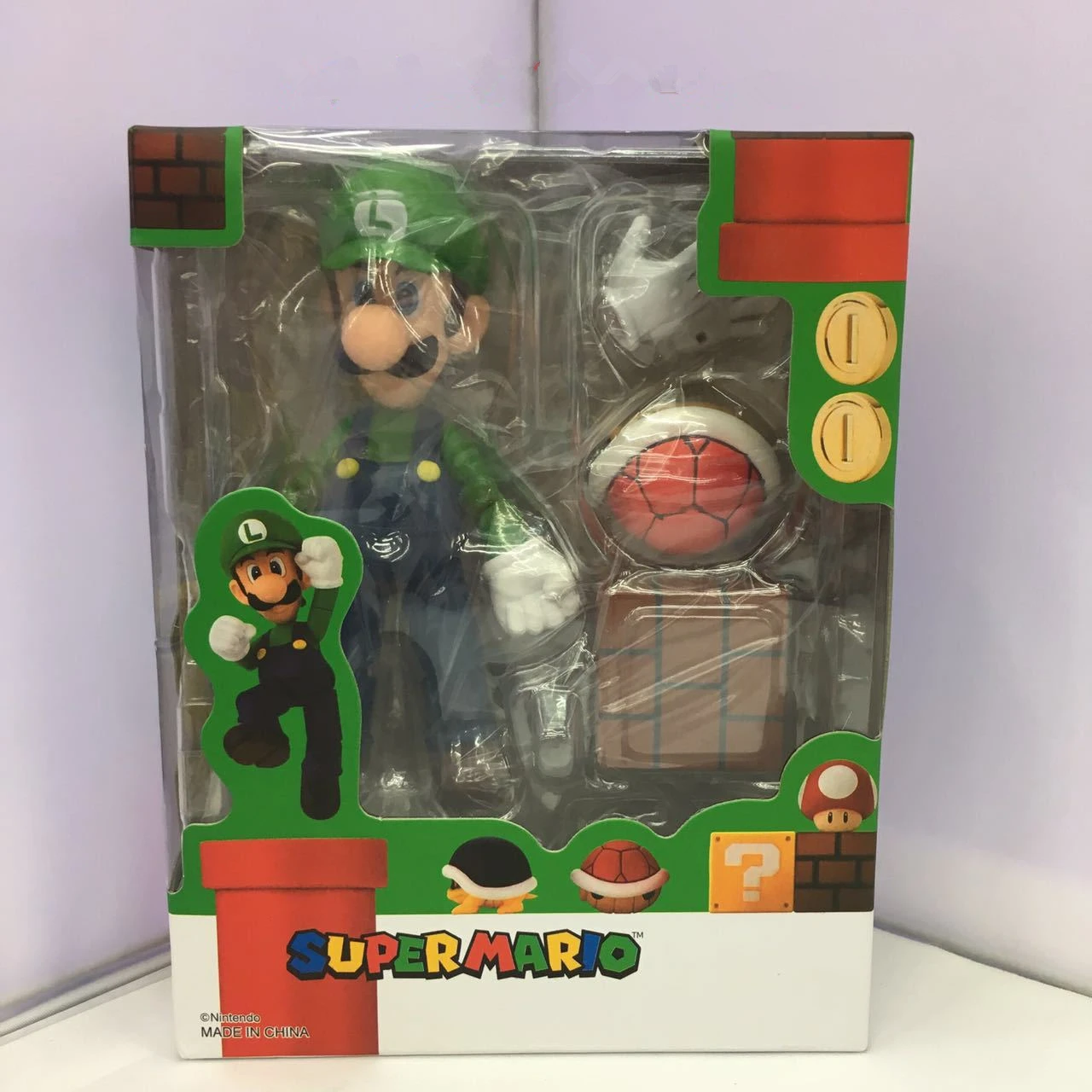 SHFiguarts Super Mario Bros Mario & Toad / Luigi & Koopa PVC Action Figure Collectible Model Toy 11cm KT3857 SHFiguarts Super Mario Bros Mario & Toad / Luigi & Koopa PVC Action Figure Collectible Model Toy 11cm KT3857