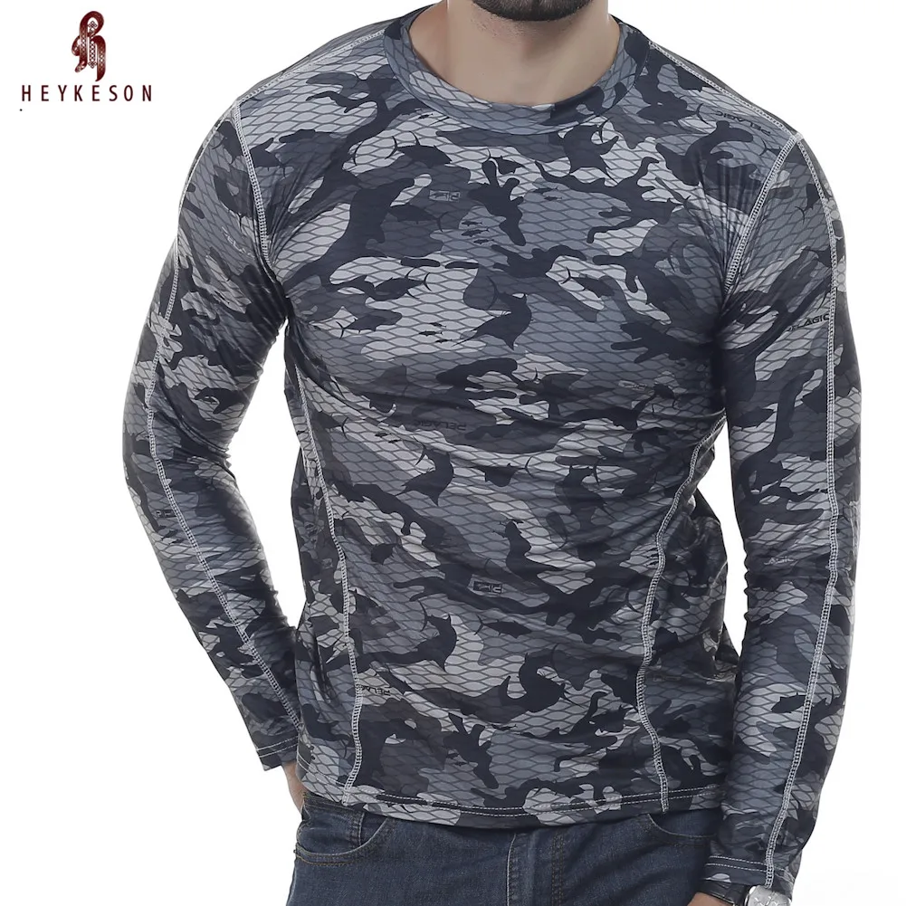

HEYKESON 2018 New Fitness Compression Shirt Men Cosplay Male Crossfit Bodybuilding Men T shirt 3D Printed Superman Top