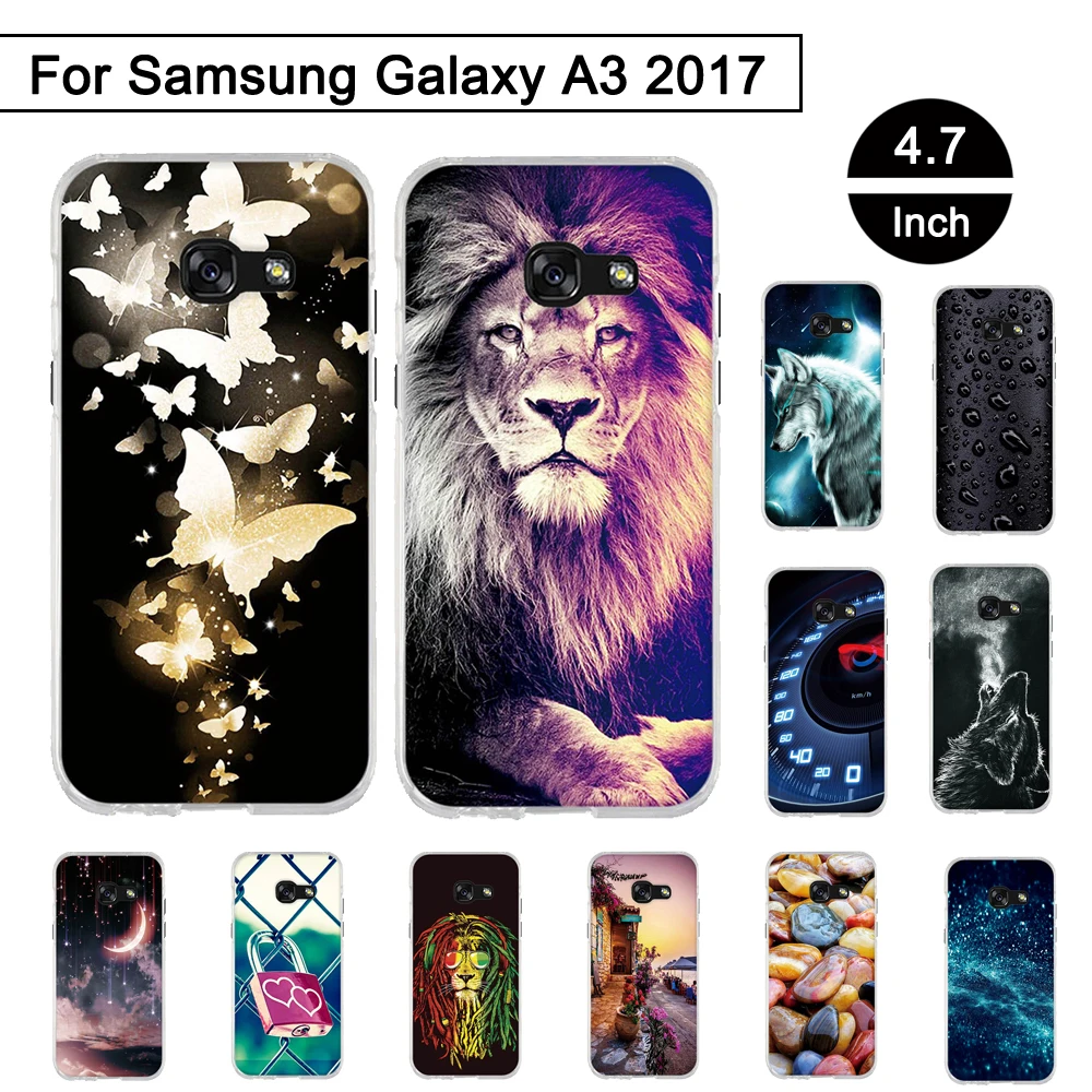 Для samsung galaxy a3 2017 a320 A320F 4 7 &quotчехол для Galaxy A3 Мягкий Силиконовый ТПУ защитный чехол