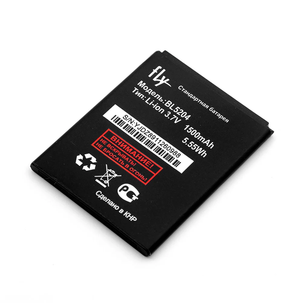 

1PC BL5204 1500mAh Rechargeable Li-ion BL 5024 battery For Fly IQ447 BL5204 BL 5204 Mobile Phone Batteries For FLY IQ 447