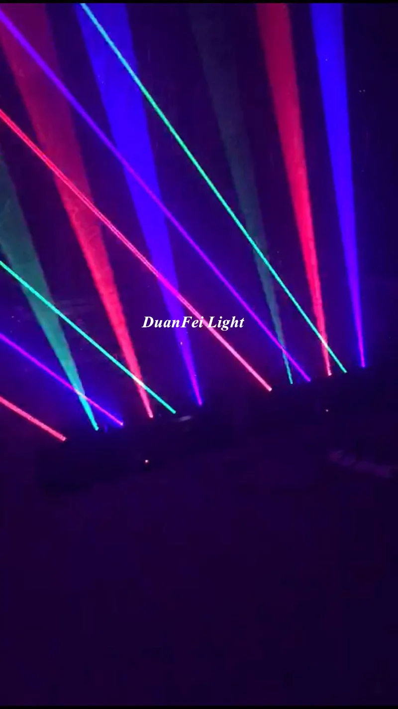 6 eyes laser rgb single color beam moving-8