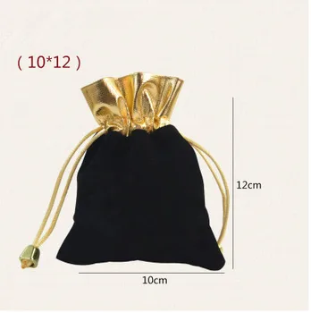 

Wholesale Velvet Bags 9x12cm Drawstring Pouches Jewelry Bags Gift Bags,50pcs/lot