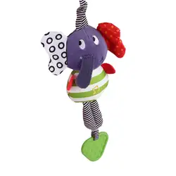 Слон погремушка младенческой Детские коляски колокольчиками мягкие подвесные куклы игрушки Прорезыватель
