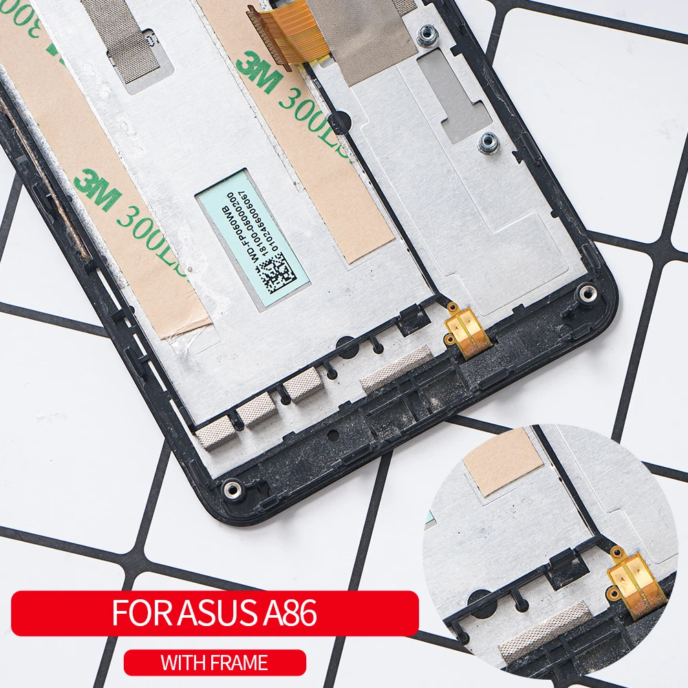 5," ЖК-дисплей для Asus PadFone Infinity A86 ЖК-дисплей кодирующий преобразователь сенсорного экрана в сборе рамка для ASUS A86 Infinity display