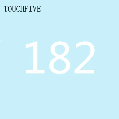 1 шт. TouchFive на выбор, 168 цветов, маркеры для эскизов, маркеры на спиртовой основе, набор цветных маркеров, товары для рукоделия, ручка для школы - Цвет: 182