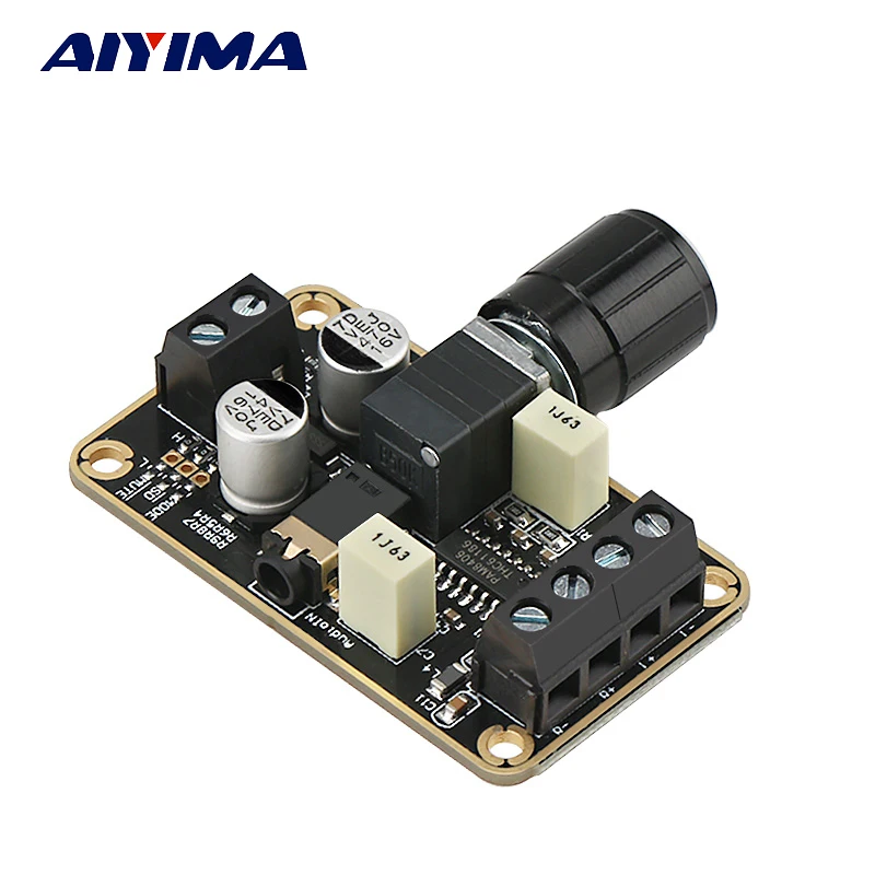 AIYIMA 2.0 CH PAM8406 Digital Amplifier Audio Board 2*5W Audio Stereo for DIY Speaker amp Accessories DC 5V AIYIMA 2.0 CH PAM8406 Digital Amplifier Audio Board 2*5W Audio Stereo for DIY Speaker amp Accessories DC 5V