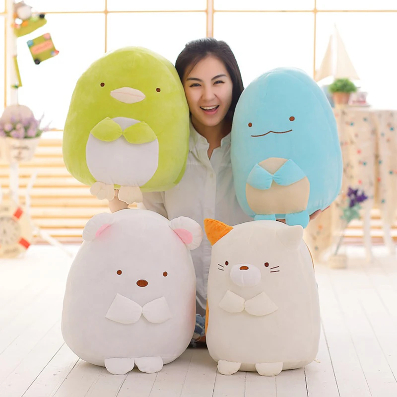 

20/30/40cm Japanese Animation Sumikko Gurashi Doll San-X Corner Bio Pillow Cartoon Plush Toy Kids Birthday Christmas Gift Triver