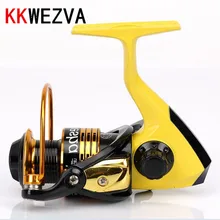 KKWEZVA 2000-4000 seires 11 медведей металлическая передняя спиннинговая Рыболовная катушка Рыболовная спиннинговая катушка Pesca