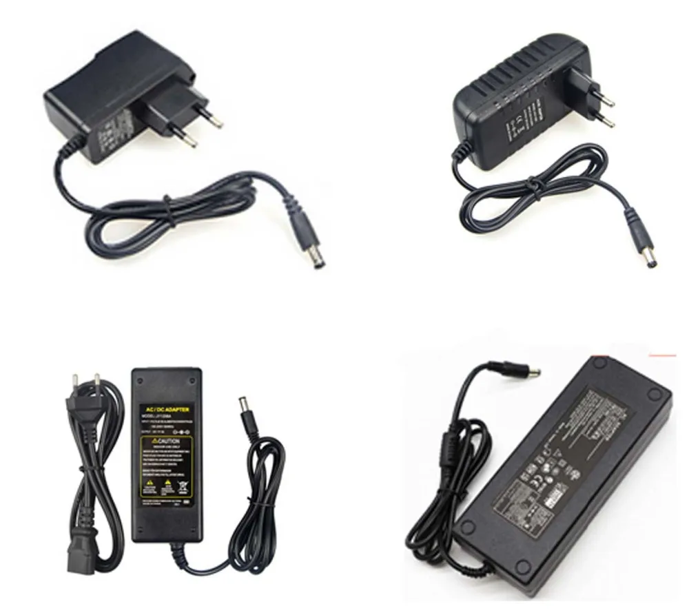 Светодиодный Питание адаптер DC5V/DC12V/DC24V 1A 2A 3A 5A 7A 8A 10A для 5V 12V 24V светодиодный полосы лампы освещения светодиодный Мощность драйвер штепсельной вилки