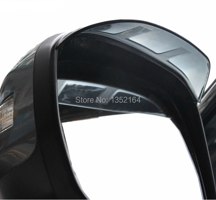 Авто зеркало заднего вида дождь щит дефлектор для Skoda YETI, ABS, 2 шт./лот, стайлинга автомобилей