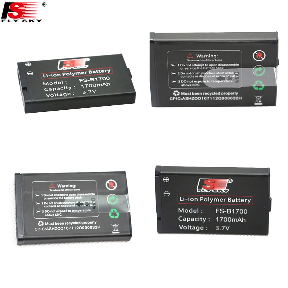 

1pcs FS-BA1700 rechargeable lithium battery factory 3.7V i10 original battery GT2B GT3C iT4 iT4S