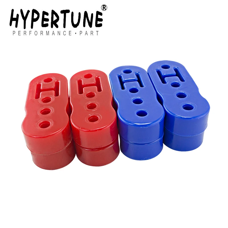 

Hypertune - Universal 4pc/lot Polyurethane Exhaust/Muffler HANGER Lengthened Blue or Red HT8950