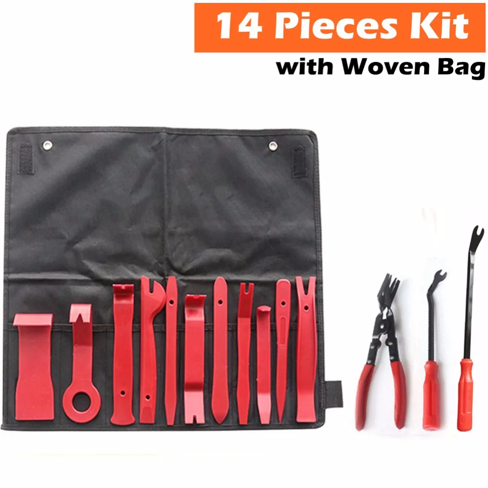 

Car Repair Disassembly Tools Kit Pro Car DVD Stereo Refit Kits Interior Plastic Trim Panel Dashboard Installation Removal Tool