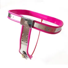New T style female chastity belt Lock restraints bdsm bondage Adjustable Chastity Device erotic adult games sex toys for women top stainless steel female chastity device bondage restraints bondage harness chastity belt female fetish wear