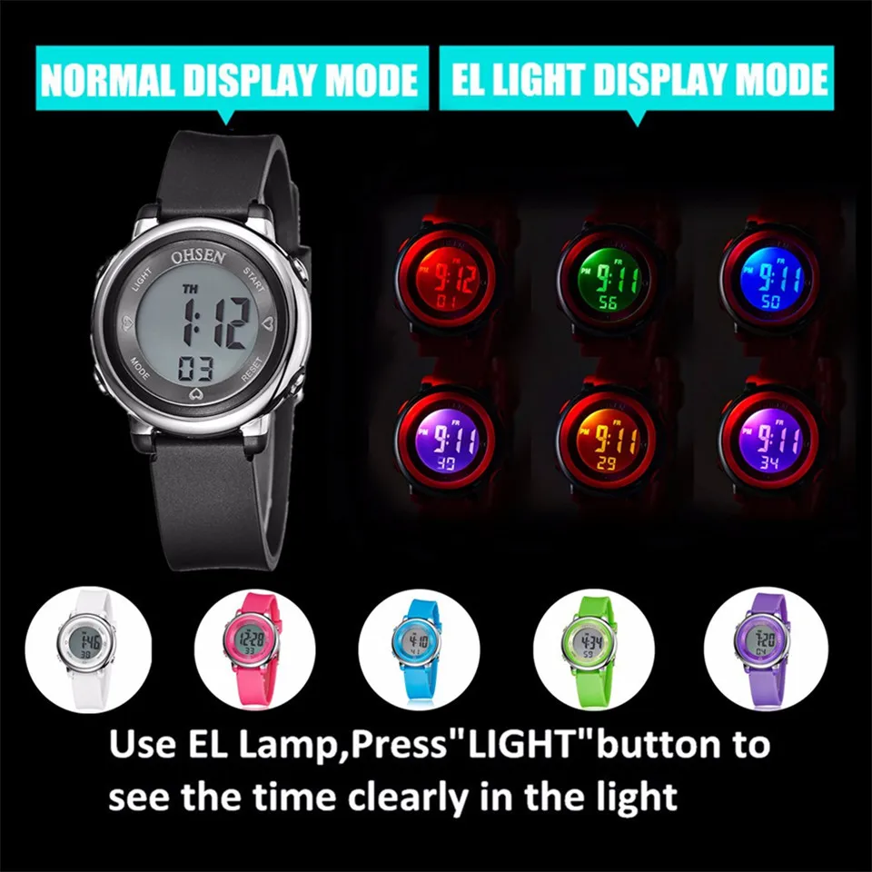 Sports Watches Women Waterproof Relogio Feminino Digital Wrist Watch Female Clock LED Electronic Watch For Women Outdoor Running (3)