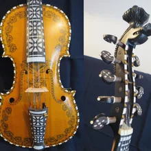 Роскошный необычный норвежский скрипка 4/4 скрипка(4*5) для профессионального концертного исполнения#11742