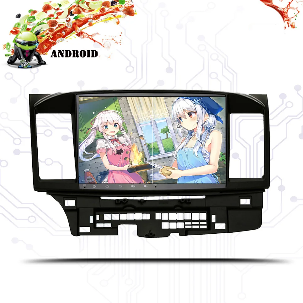 

Android 9.0 4GB 64GB Car DVD for MITSUBISHI LANCER 10.1'' 3/4G GPS radio video player with IPS 2008-2015 9 x Tape Recorder Audio