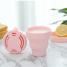 1 шт. силиконовая складная Складная кофейная чашка перерабатываемая дорожная кофейная чашка для кемпинга герметичная складываемая водная чашка термостойкая