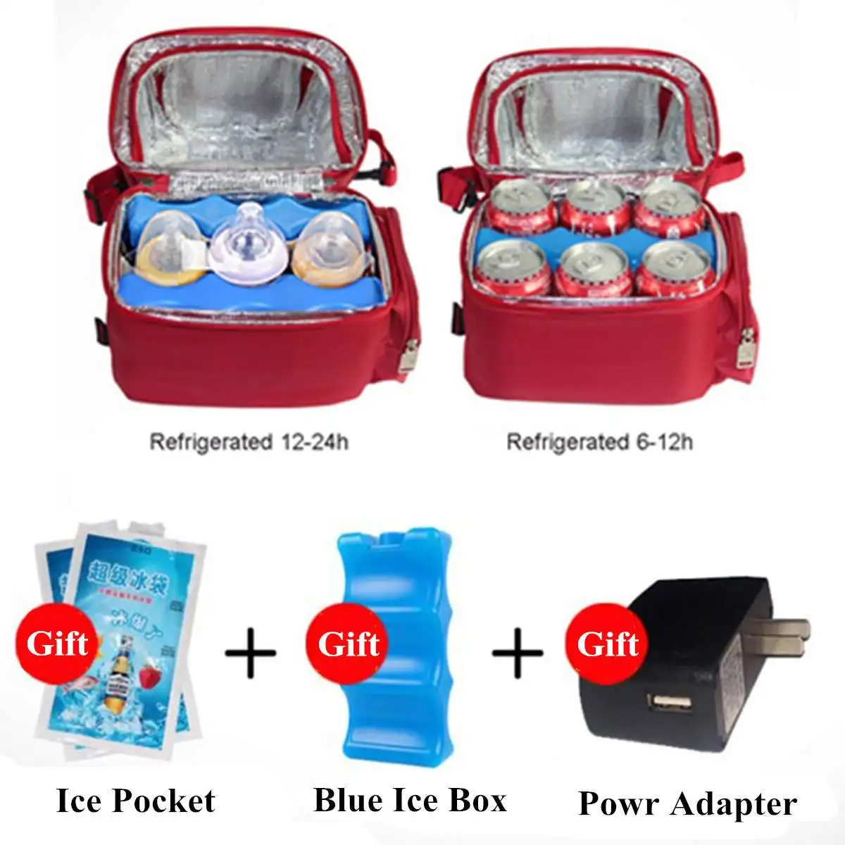 Portable Personal Home Instant Food Heater Heating Bags Electric Lunch Bag USB 