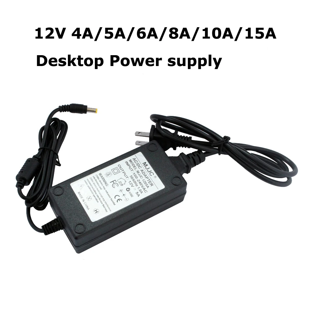 DC 12 V Питание 1A 2A 3A 4A 5A 6A 8A 10A 15A светодиодный водителем переключатель трансформатор переменного тока 110 V 220 V до 12 вольт питания со