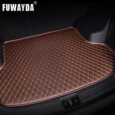FUWAYDA автомобильные аксессуары под заказ, автомобильный коврик для багажника для Ford Mondeo 2007-2012 лет, для путешествий, нескользящий, водонепроницаемый, хорошее качество - Название цвета: Brown