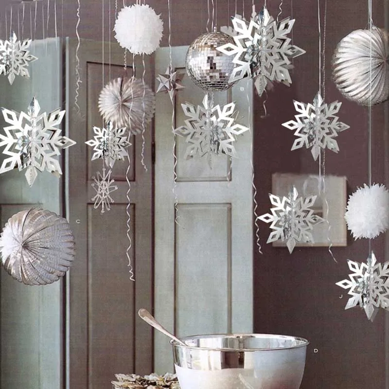 18pcs/pack Exquisite Artifical Snowflake Foam Snowflakes Window Glass  Decoration Frozen Party Supplies Christmas Snow Decoration - Artificial  Snow & Snowflakes - AliExpress