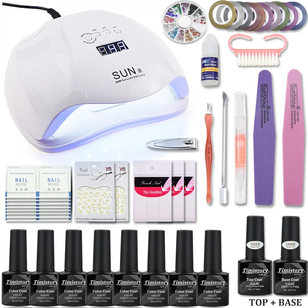 Buylorazepamonline85 Achat Manucure Lampe Uv Nail Set 8