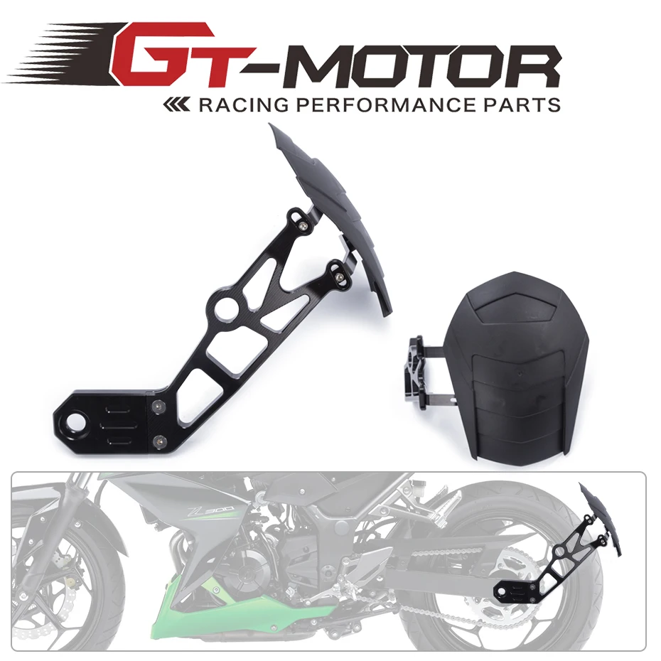 

GT Motor - FREE SHIPPING Motorcycle Accessories Rear Fender Mudguard Rear Wheel Fender For Kawasaki Z800