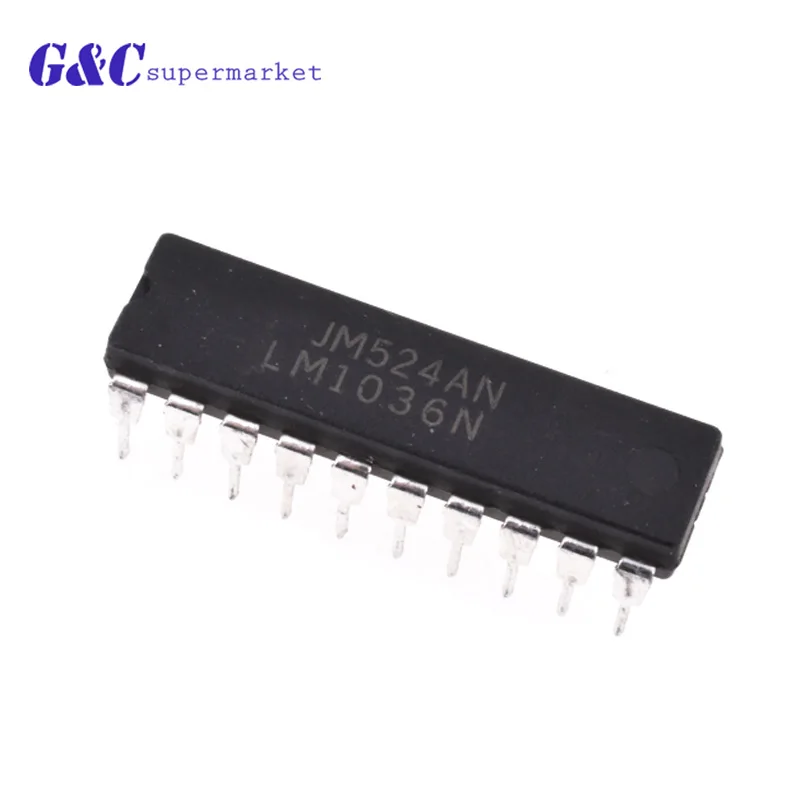 

1Pcs IC LM1036 LM1036N TONE/VOL/BAL DUAL DC DIP20