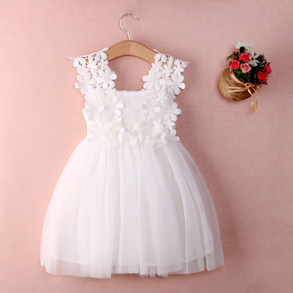 white lace easter dress