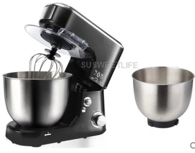 1000W Electric cooking stand Food Mixer egg beater dough Blender Baking Whipping cream tilt head kitchen chef Machine 5L