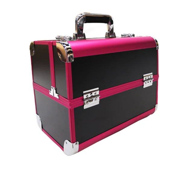 Us 45 95 39 Off Portable Professional Cosmetic Bag Suitcases For Cosmetics Large Capacity Women Travel Makeup Bags Box Manicure Cosmetology Case In