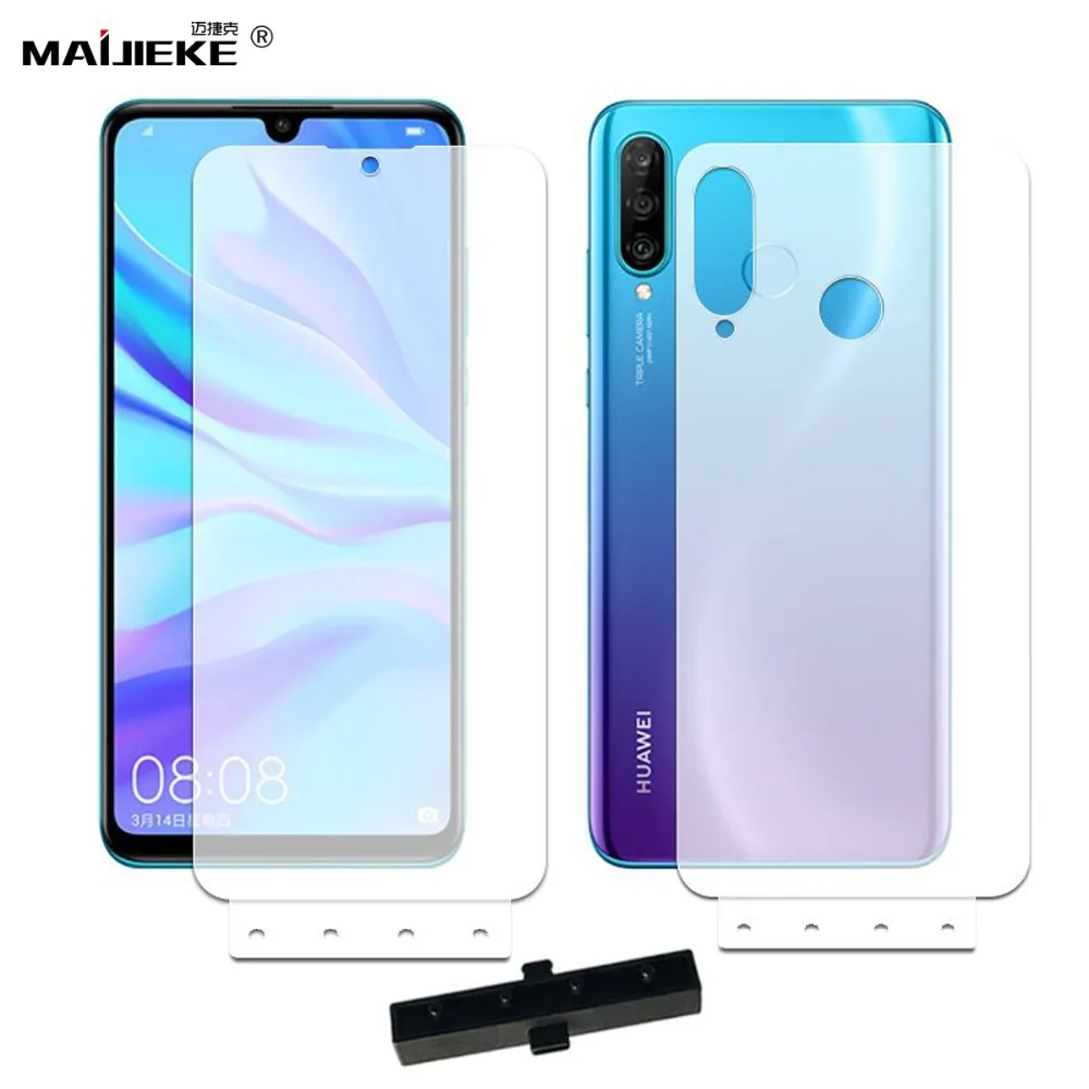 Передняя+ задняя мягкая Гидрогелевая пленка для huawei mate 30 pro 20 pro 20X P30 pro P20 pro, Защитная пленка для экрана Honor 20 pro V30 Nano