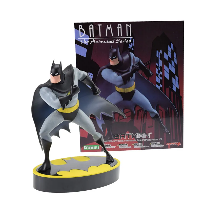 Горячий фильм Бэтмен ARTFX DC анимированная ПВХ фигурка модель игрушки мультфильм