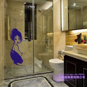 

Japan Naked Women Beauty Body Wall Sticker Bathroom KTV Pub Bar Shop Room Decoration Posters Vinyl Sticker Sexy Girl Wall Decal