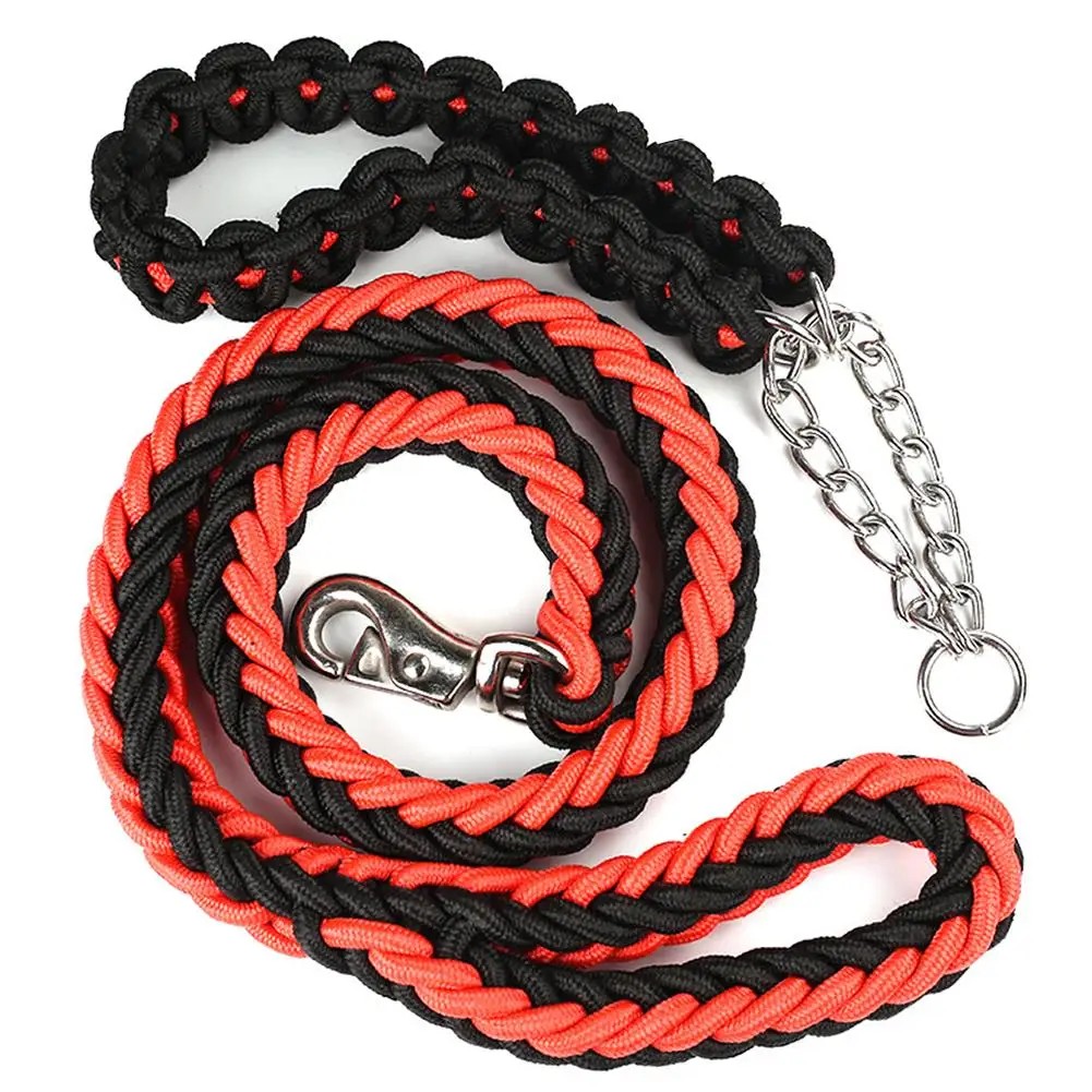 130cM Dogs Leashes Rope Collar Large Dog Pet Pull Resistant Wear