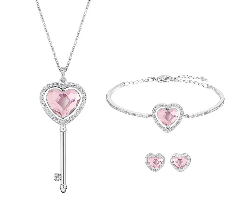 

Kaliyah New Contract Mode Heart Toys Swa Jewels Ornament Key Paste Long Original Original Mod Design Copy