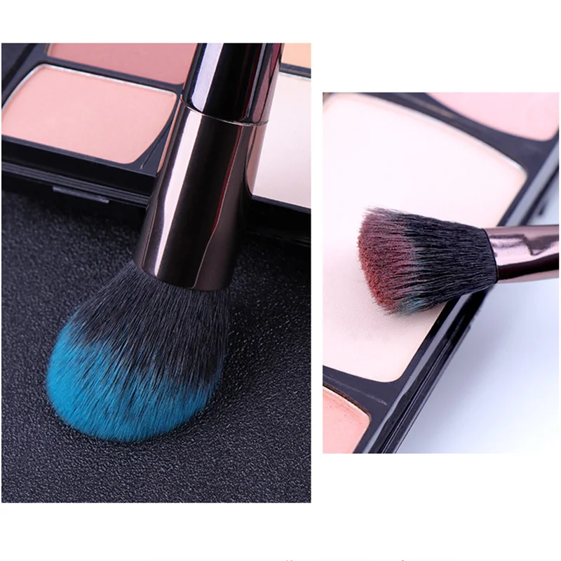 New Arrival 7PCS Gradient Color Handle Makeup Brushes Set Cosmetics Tools Make Up Brush Foundation Blusher Eye shadow Brush