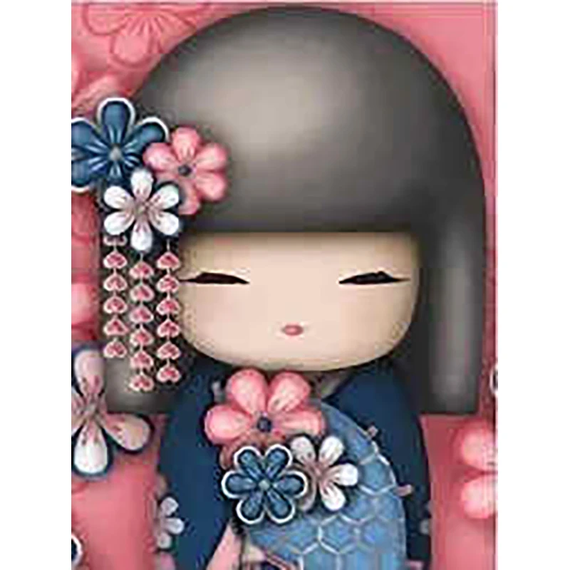 

5d diy diamond painting girl round diamond mosaic cross stitch diamond embroidery
