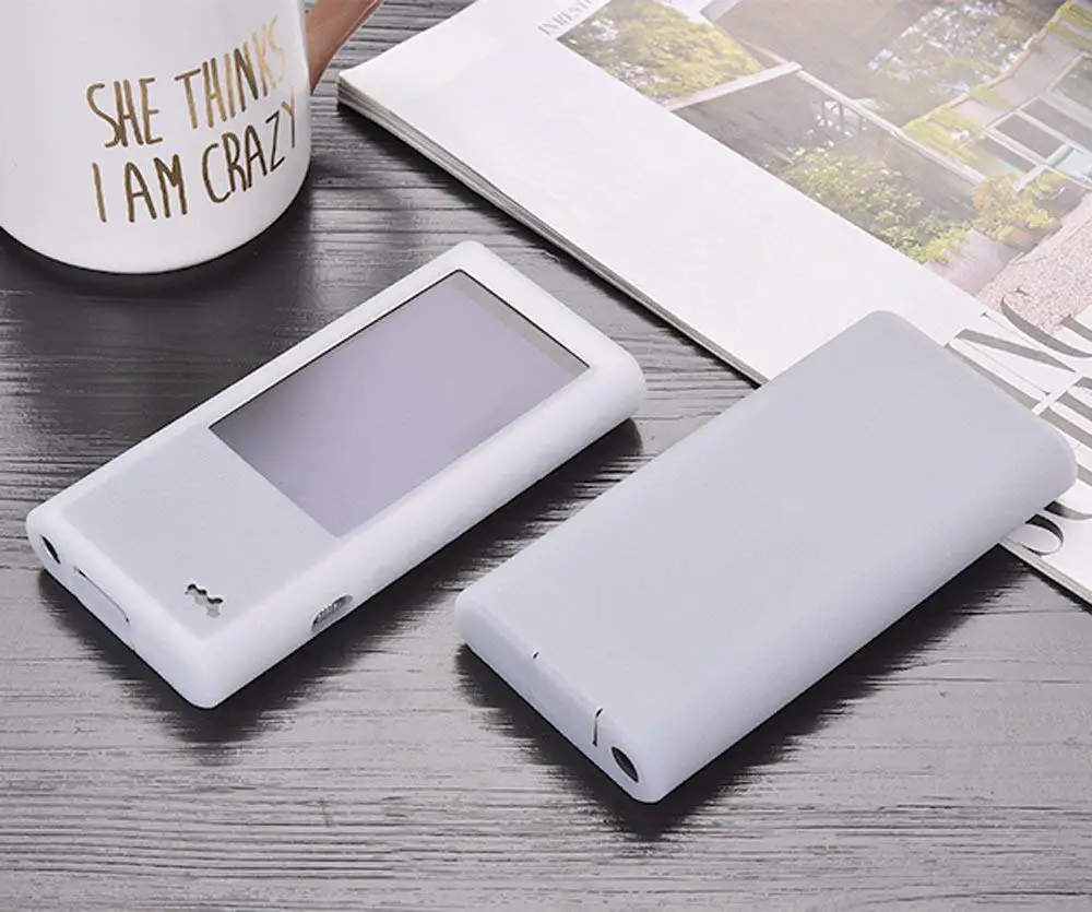 Мягкий силиконовый чехол с корковой текстурой для sony Walkman NW-ZX300 ZX300 ZX300A, защитный чехол для экрана с ремешком на руку