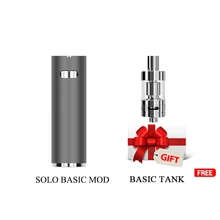 Gift tank Electronic cigarette Solo Basic MOD with 1100mAh built in battery Mini Vape Pen 2.0ml tank vape Starter kit 0.5ohm 25w Gift tank Electronic cigarette Solo Basic MOD with 1100mAh built in battery Mini Vape Pen 2.0ml tank vape Starter kit 0.5ohm 25w