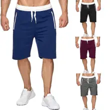 Плюс Размеры Для мужчин Running Short Jogger Фитнес Бодибилдинг летние спортивные шорты Training тренажерный зал короткие штаны Размеры M-2XL