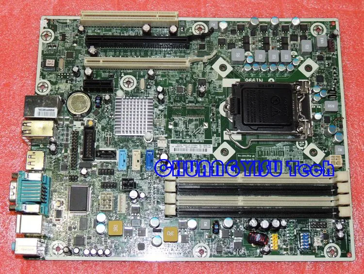 

Free shipping CHUANGYISU for original 8100 E SFF Motherboard MS-7557 531991-001 505802-001 LGA 1156,Q57 work perfectly