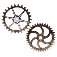 2 шт. Винтаж псевдо-антиквариат приспособления колеса настенные художественные украшения лучший подарок 29 см Type4